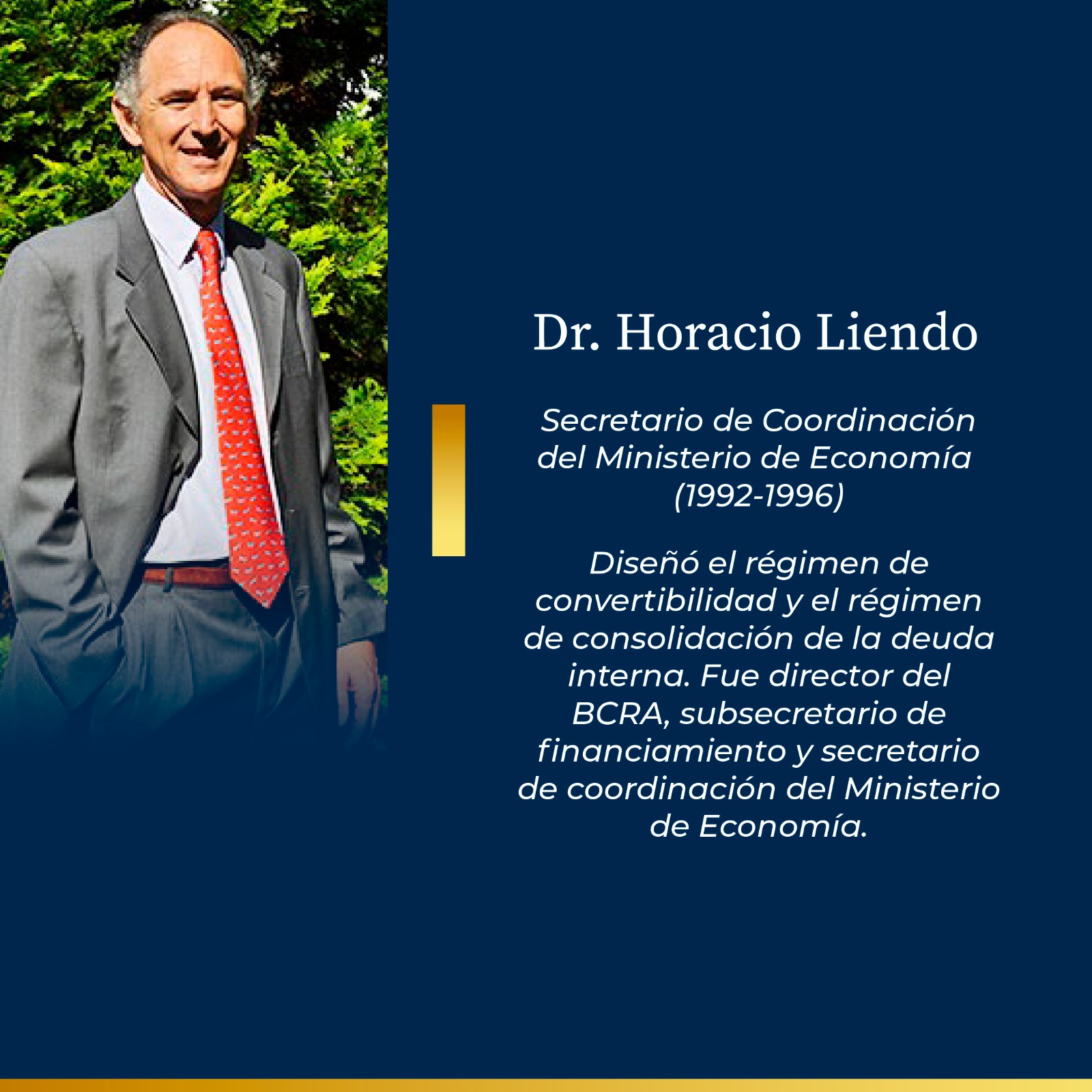 Dr. Horacio Liendo